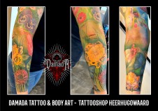 Flower-sleeve-colour