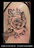 Fine-line-rose-and-flowers