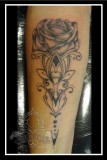 Geometric with rose