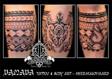 Polynesian-band-onderbeen