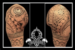 Polynesian half sleeves